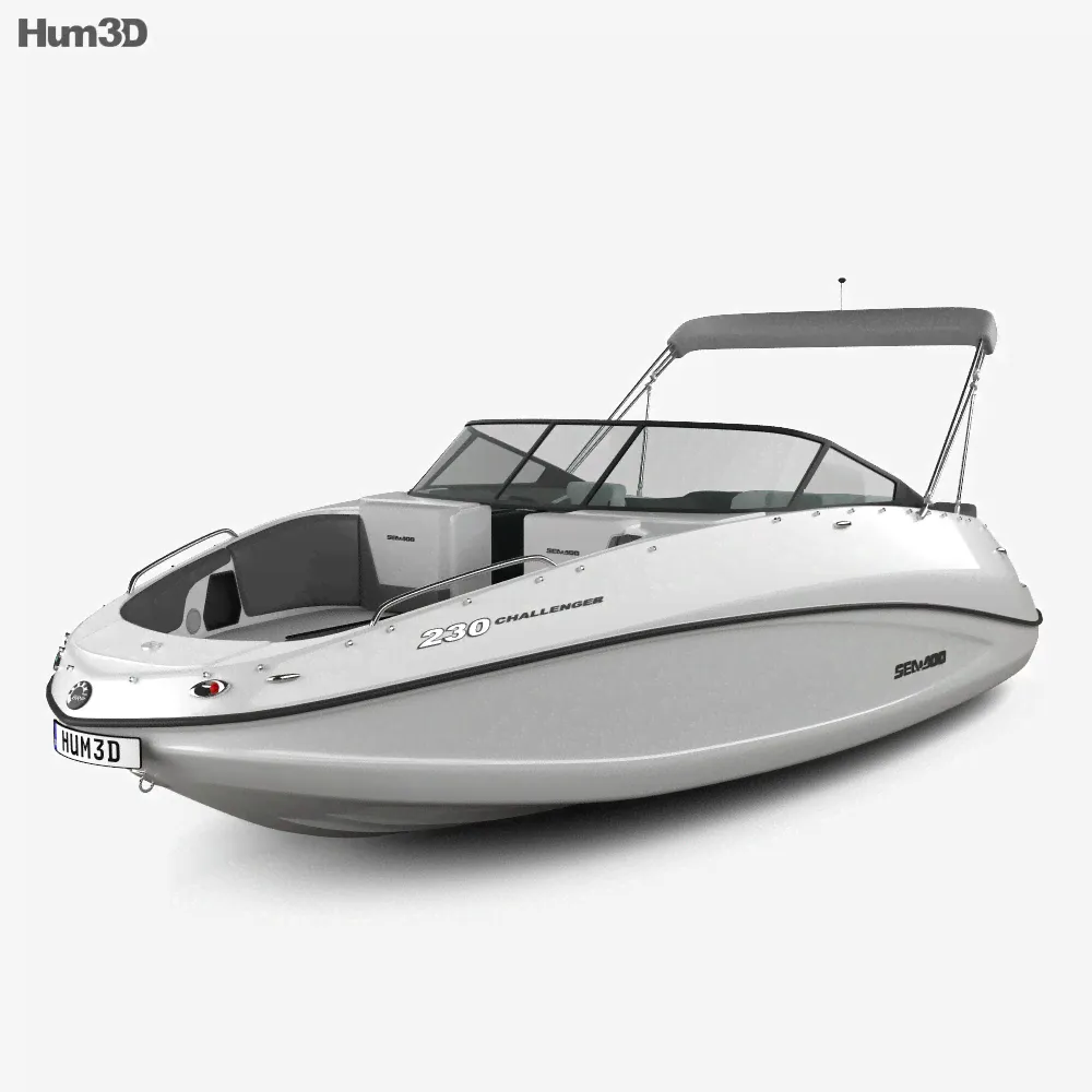 BRP Sea-Doo Challenger 230 2012 Sport Boat 3D model