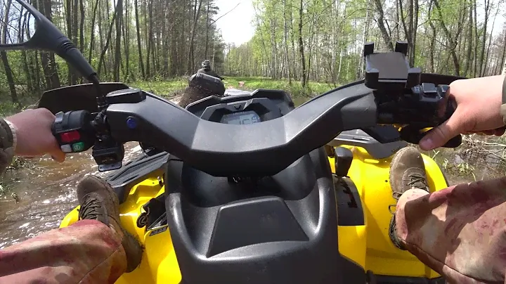 BRP 500 G2 и CFmoto 500 2A лайтовая покатушка