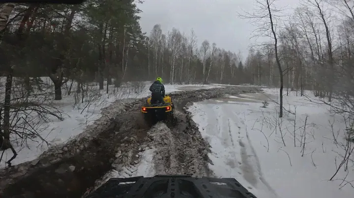 Выезд на квадрациклах BRP CAN-AM Outlander MAX LTD 1000R 2024 и XMR 1000R