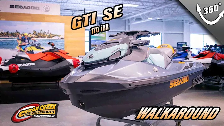 2024 Sea-Doo GTI™ SE 170 iBR Walk-around