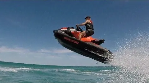 Sea Doo Gti 170 se 2023 Waves Jumping Gold Coast Queensland