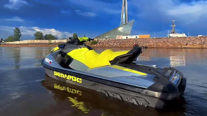Новенький гидроцикл BRP GTI 170 SE уже в прокате Gidrik-rent в спб