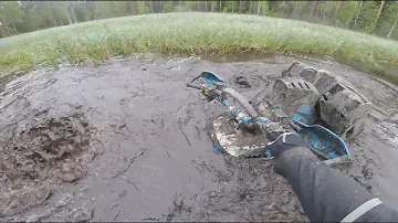 Реальный Гряземес. Renegade XMR 1000, Polaris Sportsman 1000, BRP Outlander 1000 в болотах,воде