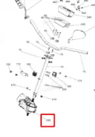 709402388 усилитель руля BRP Can-Am G2 709402230