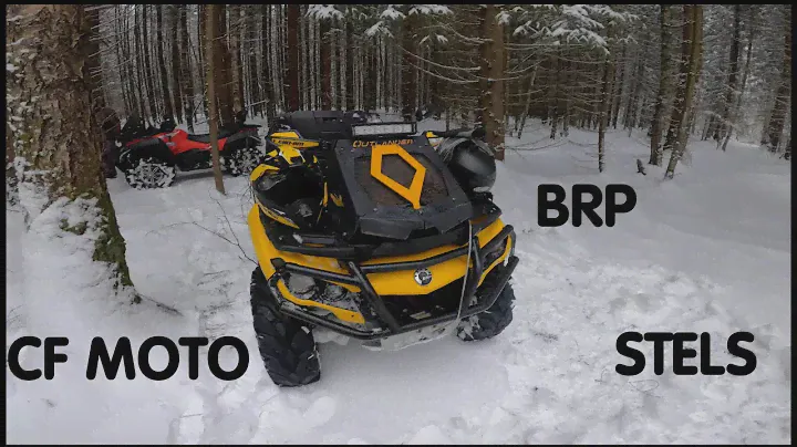 Сравниваем BRP OUTLANDER 500, CF MOTO X8, STELS GUEPARD 850