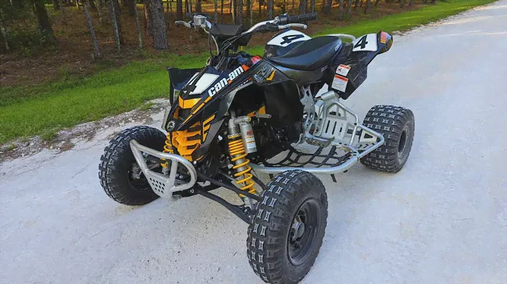 First Ride on my New CanAm DS450X MX!