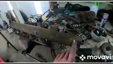 Супер выхлоп для гидроцикла. Золотой выхлоп.