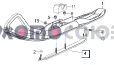 Коньки для снегохода BRP 619400005